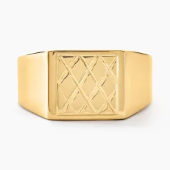 Histoire d'Or Chevalière Chus Or Jaune Discount