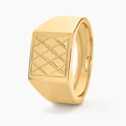 Histoire d'Or Chevalière Chus Or Jaune Discount