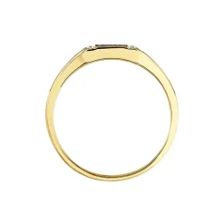 Histoire d'Or Chevalière Earl Or Jaune Diamant Hot