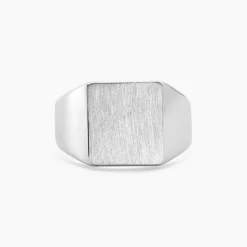 Histoire d'Or Chevalière Gaspare Argent Blanc Outlet