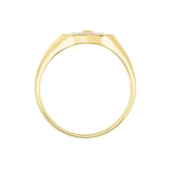 Histoire d'Or Chevalière Goddess Argent Doré Nacre Oxyde De Zirconium argent doré nacre blanc Online