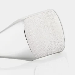 Histoire d'Or Chevalière Gringoire Argent Blanc Hot