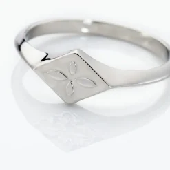 Histoire d'Or Chevalière Narva Argent Blanc Online