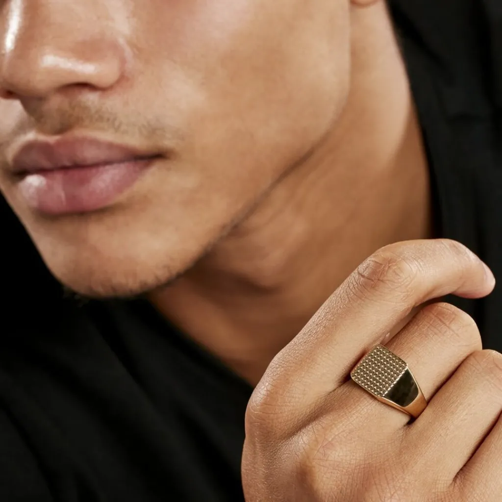 Histoire d'Or Chevalière Plaqué Or Corentin Online