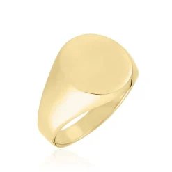 Histoire d'Or Chevalière Plaqué Or Jaune Aureliano Best