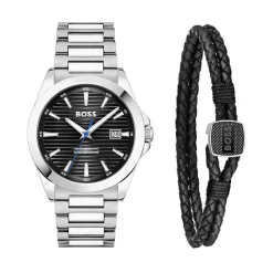HUGO BOSS Coffret De Montre Boss Strike Noir