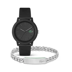 LACOSTE Coffret De Montre .12.12 Noir Outlet