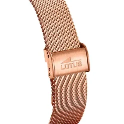 LOTUS Coffret De Montre Connectée Smartwach Noir cadran rose fond personnalisable bracelet alliage rose