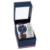 TOMMY HILFIGER Coffret De Montre Bruce Bleu Hot