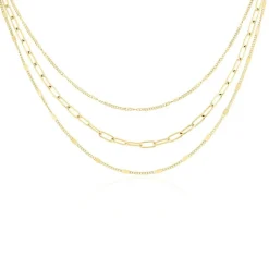 Histoire d'Or Collier Abiel Acier Doré Sale