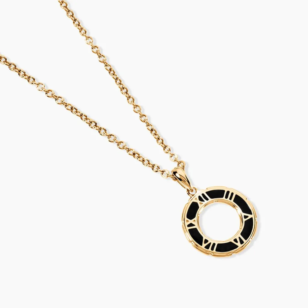 Histoire d'Or Collier Achille Plaqué Or Jaune Sale