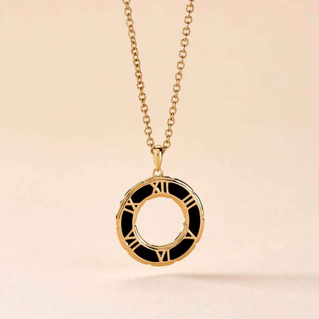 Histoire d'Or Collier Achille Plaqué Or Jaune Sale