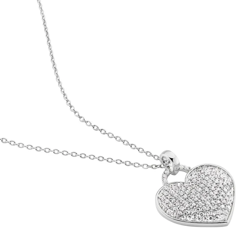 Histoire d'Or Collier Achilles Argent Blanc Oxyde De Zirconium Outlet