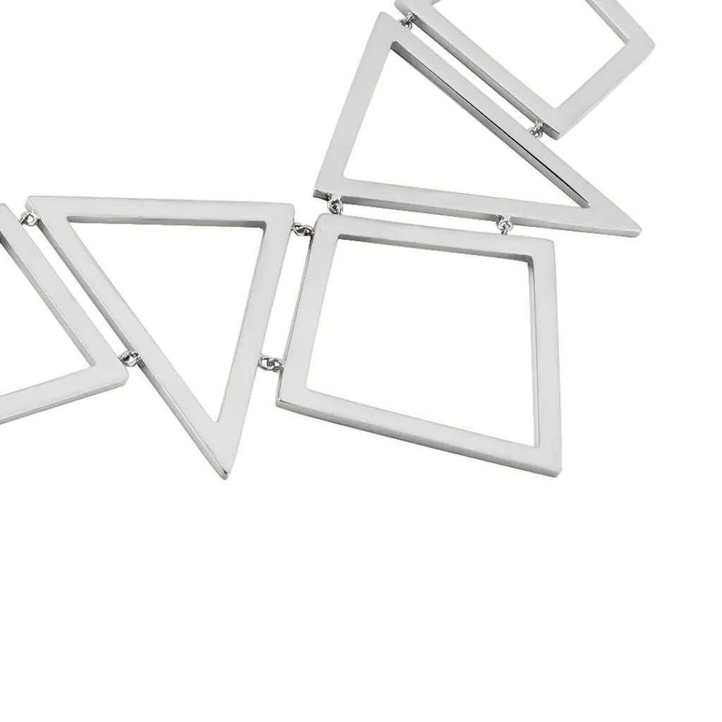 Histoire d'Or Collier Acier Blanc Sale