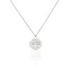 Histoire d'Or Collier Acier Blanc Ganet Hot