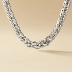 Histoire d'Or Collier Acier Frederic