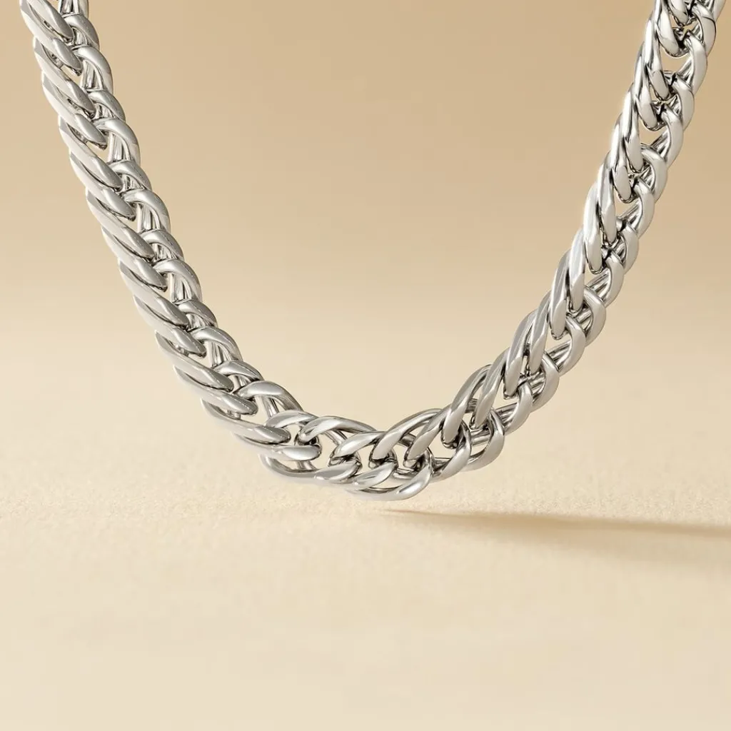 Histoire d'Or Collier Acier Frederic