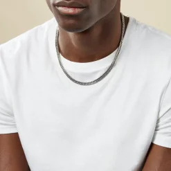 Histoire d'Or Collier Acier Frederic