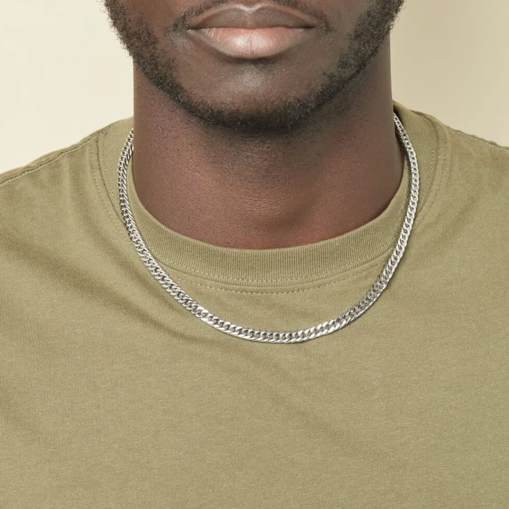 Histoire d'Or Collier Acier Frederic