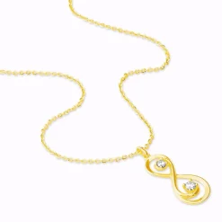 Histoire d'Or Collier Ademar Or Jaune Oxyde De Zirconium New