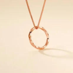 Histoire d'Or Collier Adnielle Argent Rose Online