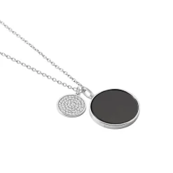 Histoire d'Or Collier Adonya Argent Blanc Céramique Et Oxyde De Zirconium Online