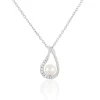 Histoire d'Or Collier Akiko Argent Blanc Perle De Culture Et Oxyde De Zirconium Discount