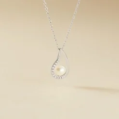 Histoire d'Or Collier Akiko Argent Blanc Perle De Culture Et Oxyde De Zirconium Discount
