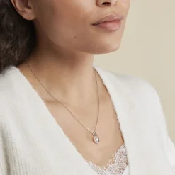 Histoire d'Or Collier Akiko Argent Blanc Perle De Culture Et Oxyde De Zirconium Discount