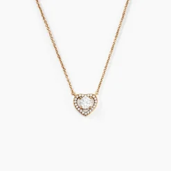 Histoire d'Or Collier Alais De Zirconium plaqué or jaune oxyde Best