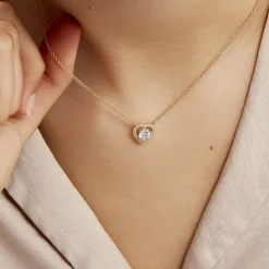 Histoire d'Or Collier Alais De Zirconium plaqué or jaune oxyde Best