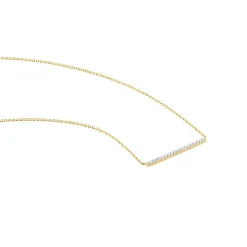 Histoire d'Or Collier Alayna or jaune diamant New