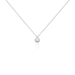 Histoire d'Or Collier Alexa Or Blanc Diamant Hot