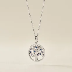 Histoire d'Or Collier Alive Argent Blanc Oxyde De Zirconium Best