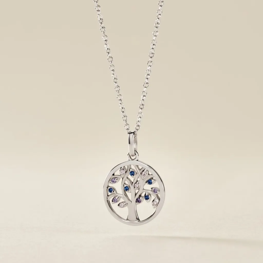 Histoire d'Or Collier Alive Argent Blanc Oxyde De Zirconium Best