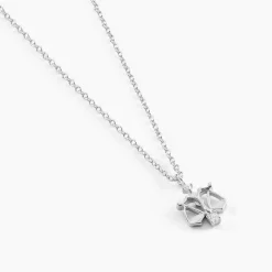 Histoire d'Or Collier Amalthee Argent Blanc Oxyde De Zirconium Sale