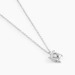 Histoire d'Or Collier Amalthee Argent Blanc Oxyde De Zirconium New