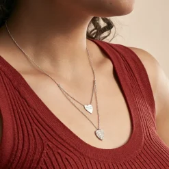 Histoire d'Or Collier Amarita Argent Blanc Oxyde De Zirconium