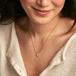 Histoire d'Or Collier Amazonia Plaqué Or Jaune Oxyde De Zirconium plaqué or jaune oxyde blanc Online