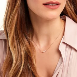 Histoire d'Or Collier Ambrogio Or Jaune Perle De Culture Oxyde De Zirconium Hot