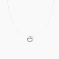 Histoire d'Or Collier Amiliana Argent Blanc Oxyde De Zirconium Sale