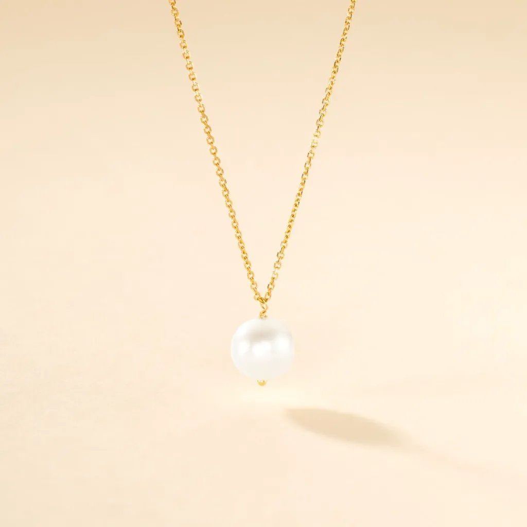 Histoire d'Or Collier Ammiel Or Jaune Perle De Culture Discount