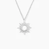 LAETIZIA Collier Anaiz Argent Blanc Oxyde De Zirconium