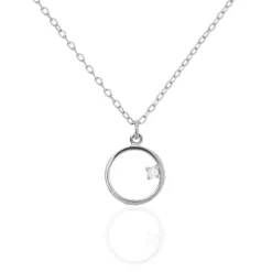 Histoire d'Or Collier Anas Argent Blanc Oxyde De Zirconium Clearance