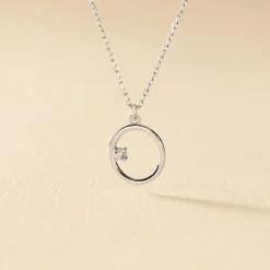 Histoire d'Or Collier Anas Argent Blanc Oxyde De Zirconium Clearance