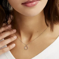 Histoire d'Or Collier Anas Argent Blanc Oxyde De Zirconium Clearance