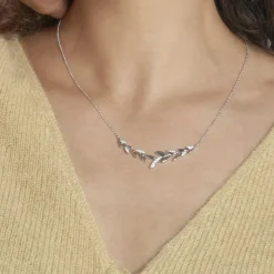 Histoire d'Or Collier Andeol Argent Blanc Oxyde De Zirconium Online