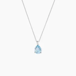 Histoire d'Or Collier Anesa Or Blanc Topaze Clearance