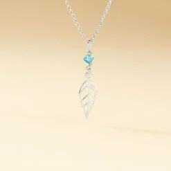 Histoire d'Or Collier Angelika Argent Blanc Pierre De Synthese Best