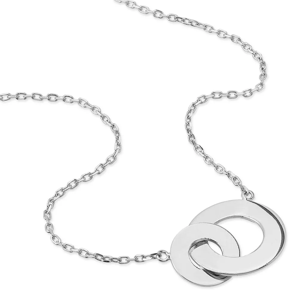 Histoire d'Or Collier Anjeza Argent Blanc
